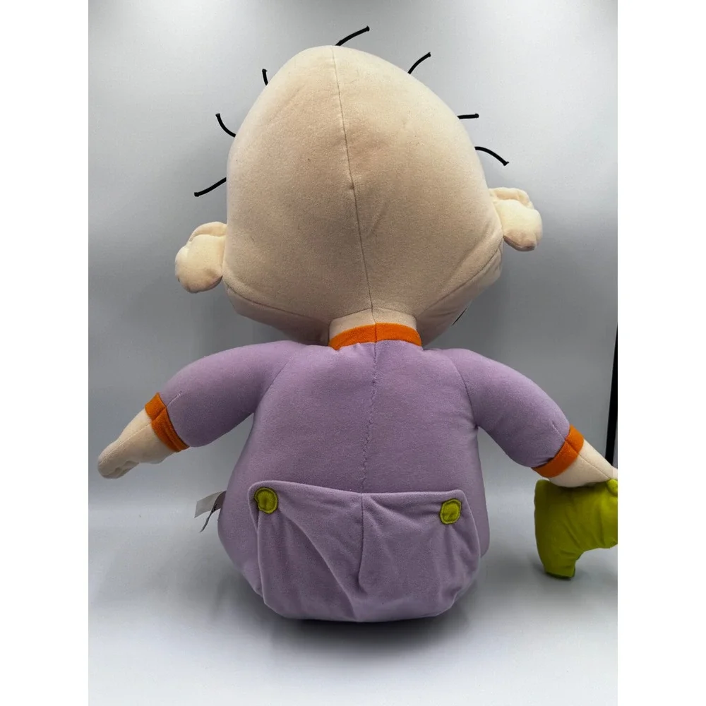 Vintage 1997 Rugrats Dill Pickles Plush Large 24 Inch Nickelodeon Reptar Toy
